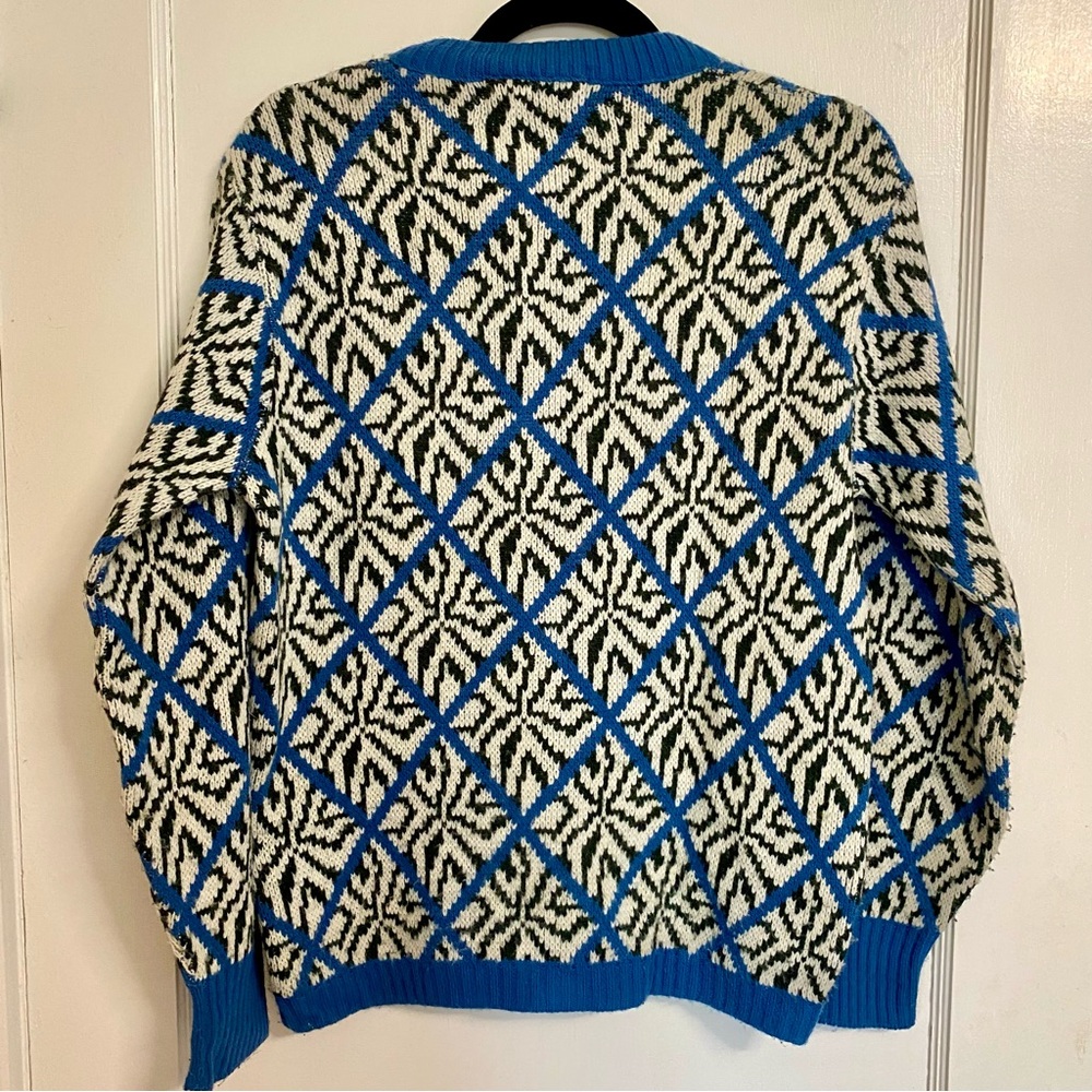 Vintage Scandinavian Style Robert Bruce Cardigan Sweater - Size M - Picture 2 of 5